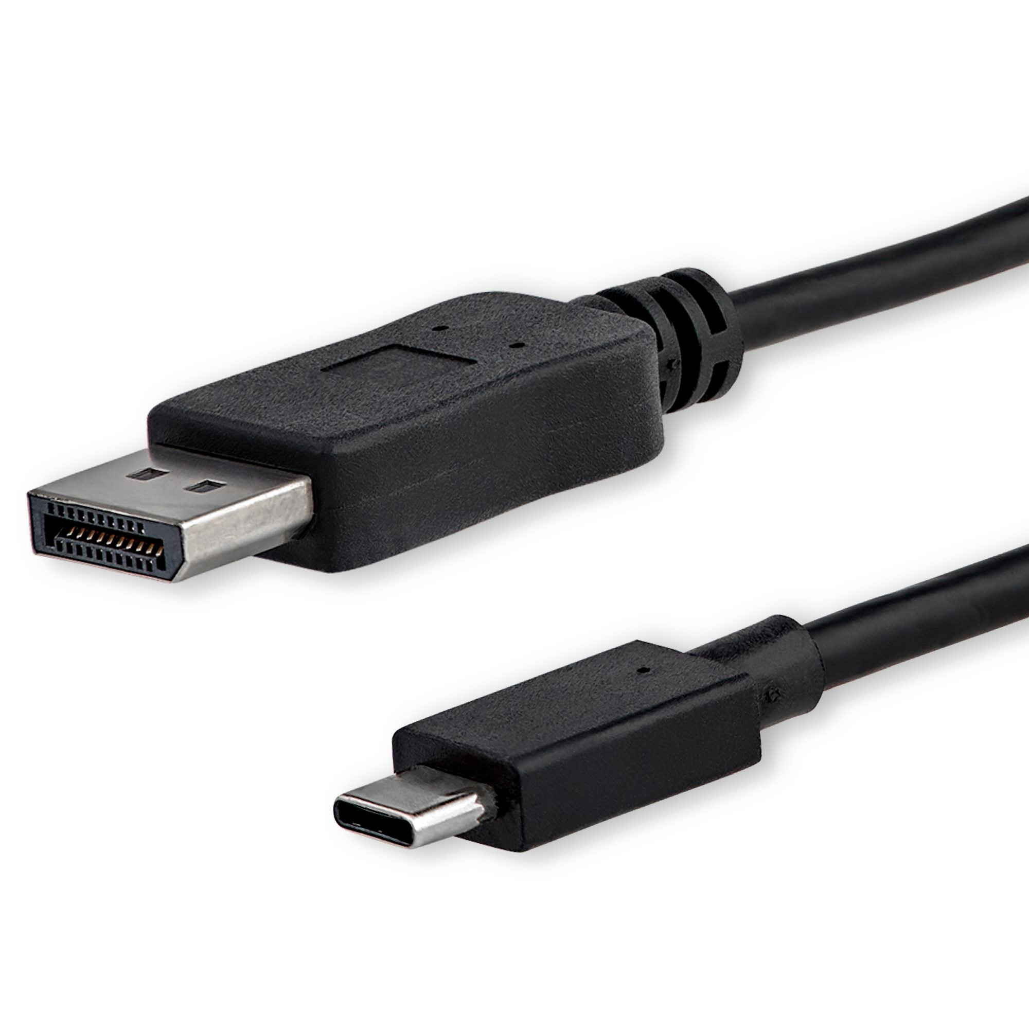 StarTech USB-C to DisplayPort 1.2 Cable 4K 60Hz – 6ft (1.8m)