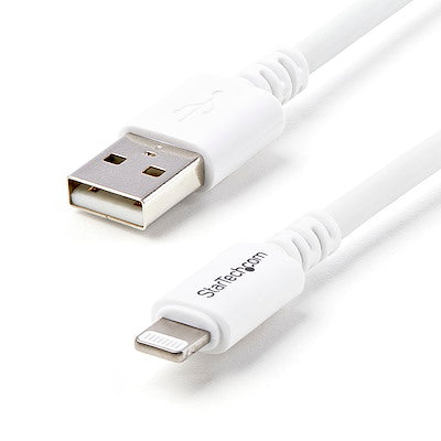 StarTech Lightning to USB-A Sync & Charging Cable (3 m) - White