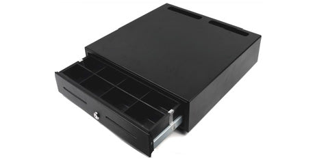 UnyPOS UZ-HS460A Heavy-Duty Metal Cash Drawer – RJ11 – Black