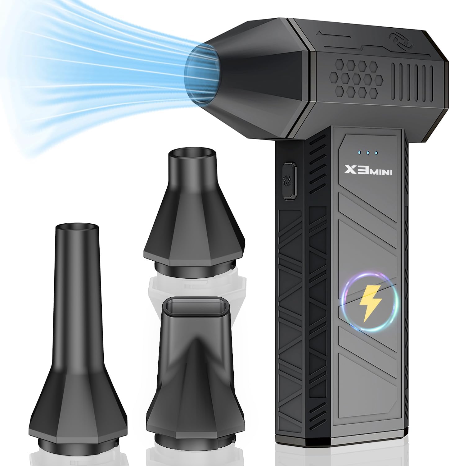 X3 Mini Electric Air Duster – 180,000 RPM Rechargeable Turbo Blower