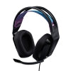 Logitech G335 Wired Gaming Headset - 3.5mm - Flip-to-Mute Microphone - Black