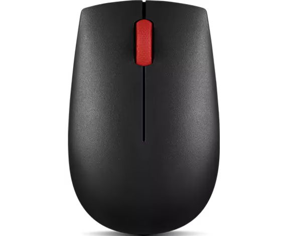 Lenovo Essential Compact Wireless Mouse – 1000 DPI – Black