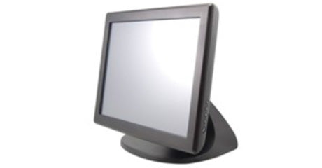 UnyPOS TAP-15-2RT-E 15" Resistive Touchscreen Monitor – USB & RS232 – Black