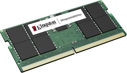 Kingston ValueRAM 16GB DDR5-5600 SO-DIMM Laptop Memory (KVR56S46BS8-16)