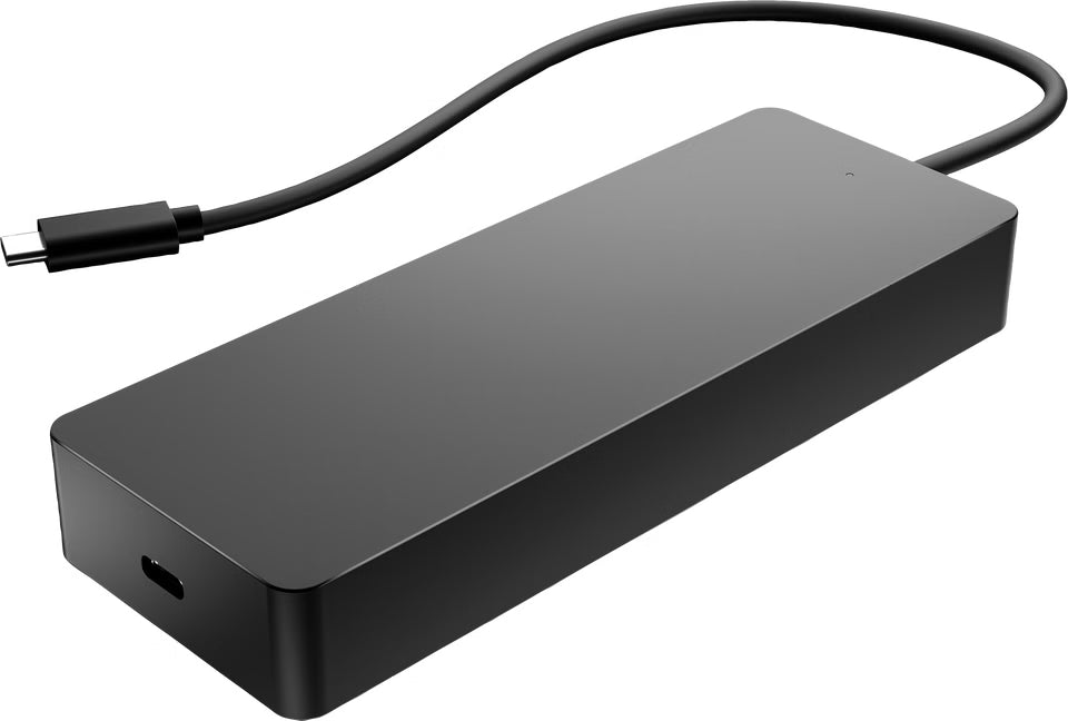 HP Universal USB-C Multiport Hub 7-in-1 Dual 4K HDMI & DisplayPort with 65W Power Delivery