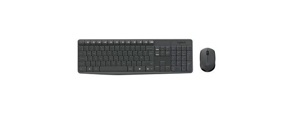 Logitech MK235 - keyboard and mouse set - French Canadian