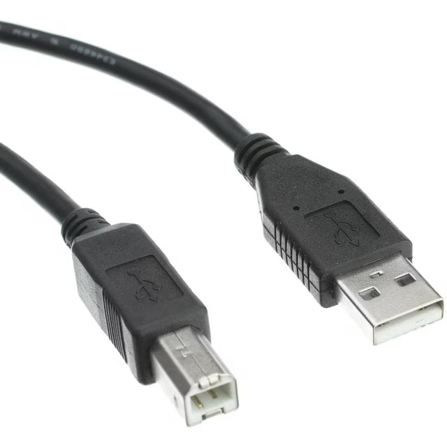 Master Cables USB 2.0 Printer Cable Type-A to Type-B - 10ft - Black
