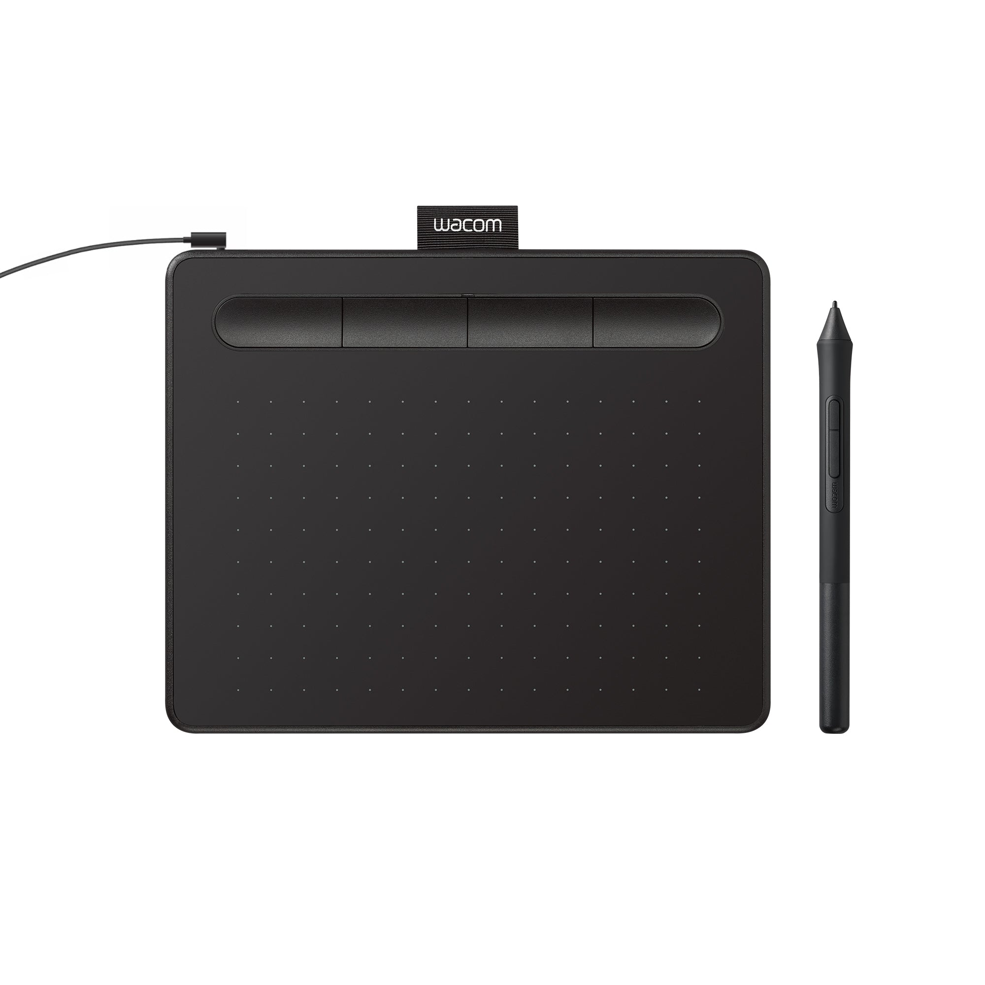 Wacom Intuos Small Drawing Tablet with Wacom Pen 4K – Black (CTL4100)