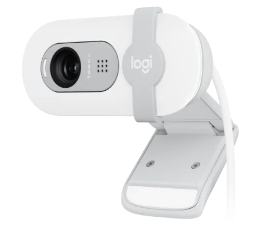Logitech Brio 100 Full HD 1080p Webcam | USB-A, Privacy Shutter, Built-in Microphone