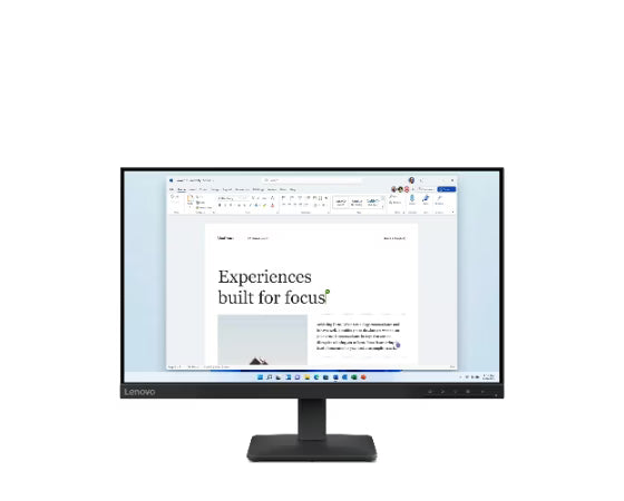 Lenovo Monitor L24-4e - 23.8" FHD | 100Hz, 4ms, IPS, 99% sRGB