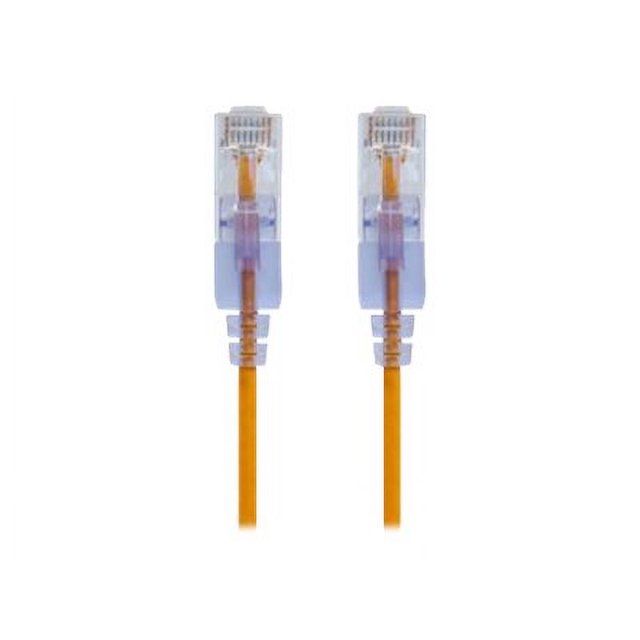 Monoprice SlimRun Cat6A Ethernet Patch Cable – 7 ft – Yellow