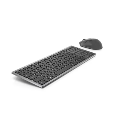 Dell Pro Plus KM7120W Wireless Keyboard & Mouse Combo - Bluetooth 5.0, 2.4GHz, Multi-Device, Canadian French