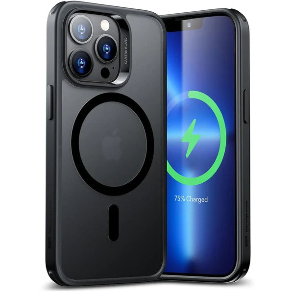 ESR Classic Hybrid Case with HaloLock for iPhone 13 Pro Max – Frosted Black