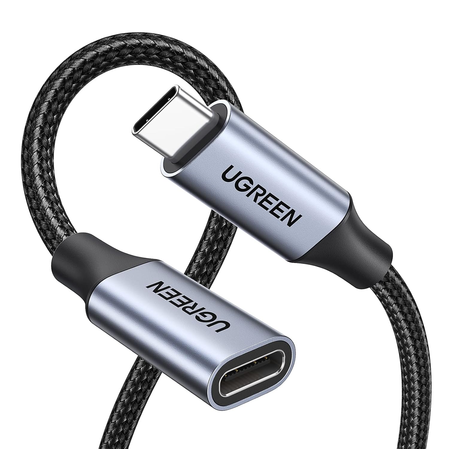 UGREEN USB-C Extension Cable - USB 3.2 Gen 2 10Gbps, 100W PD, 4K 60Hz - 1m (3.3ft)