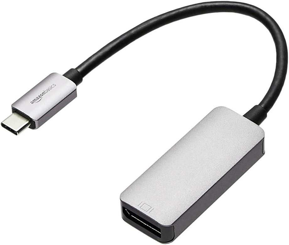 USB-C to DisplayPort Adapter – 4K 60Hz – Gray