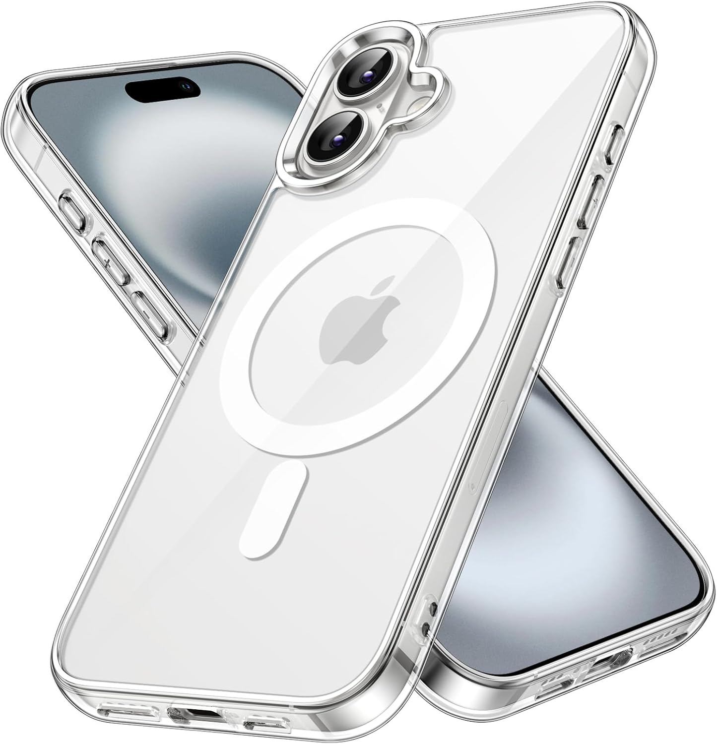 JETech Magnetic MagSafe Clear Case for Apple iPhone 16