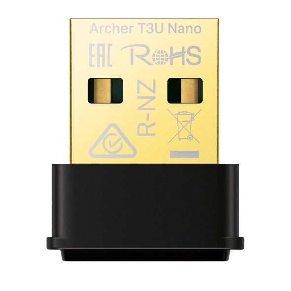 TP-Link Archer T3U Nano AC1300 Dual-Band USB 3.0 Wi-Fi Adapter | Wi-Fi 5 | MU-MIMO