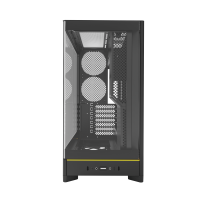 Montech HS02 ATX Mid-Tower Case with Type-C, 360mm Radiator Support & 420mm GPU Clearance