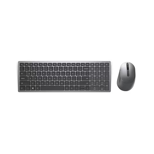 Dell Pro Plus KM7120W Wireless Keyboard & Mouse Combo - Bluetooth 5.0, 2.4GHz, Multi-Device, Canadian French