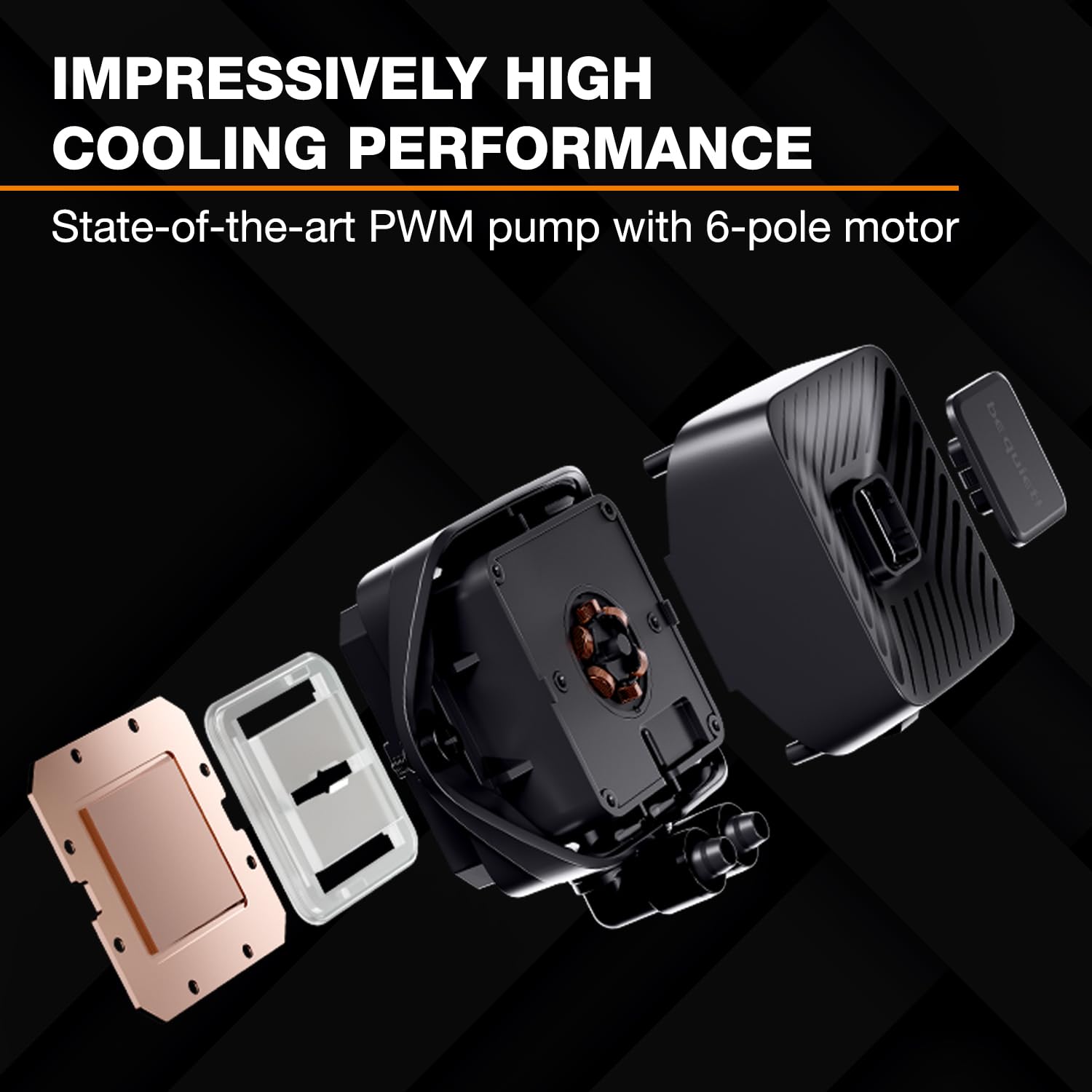 be quiet! Pure Loop 3 360mm CPU Liquid Cooler - High Performance AIO Water Cooling System