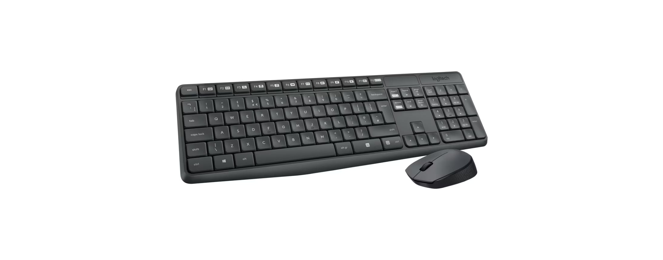 Logitech MK235 - keyboard and mouse set - French Canadian