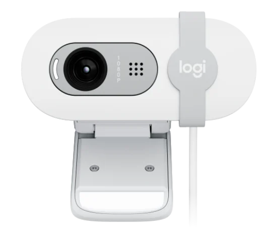 Logitech Brio 100 Full HD 1080p Webcam | USB-A, Privacy Shutter, Built-in Microphone