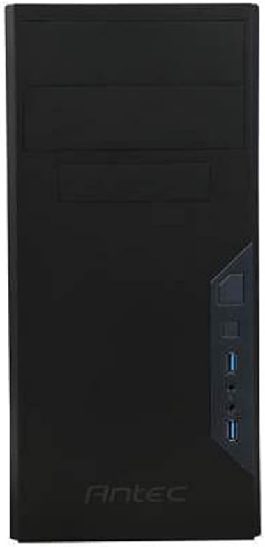 Antec VSK3000E-U3 Micro-ATX Mini Tower Case | USB 3.0 | Black & White