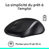 Logitech M310 Wireless Mouse – Wireless Optical Mouse – 1000 DPI – Black