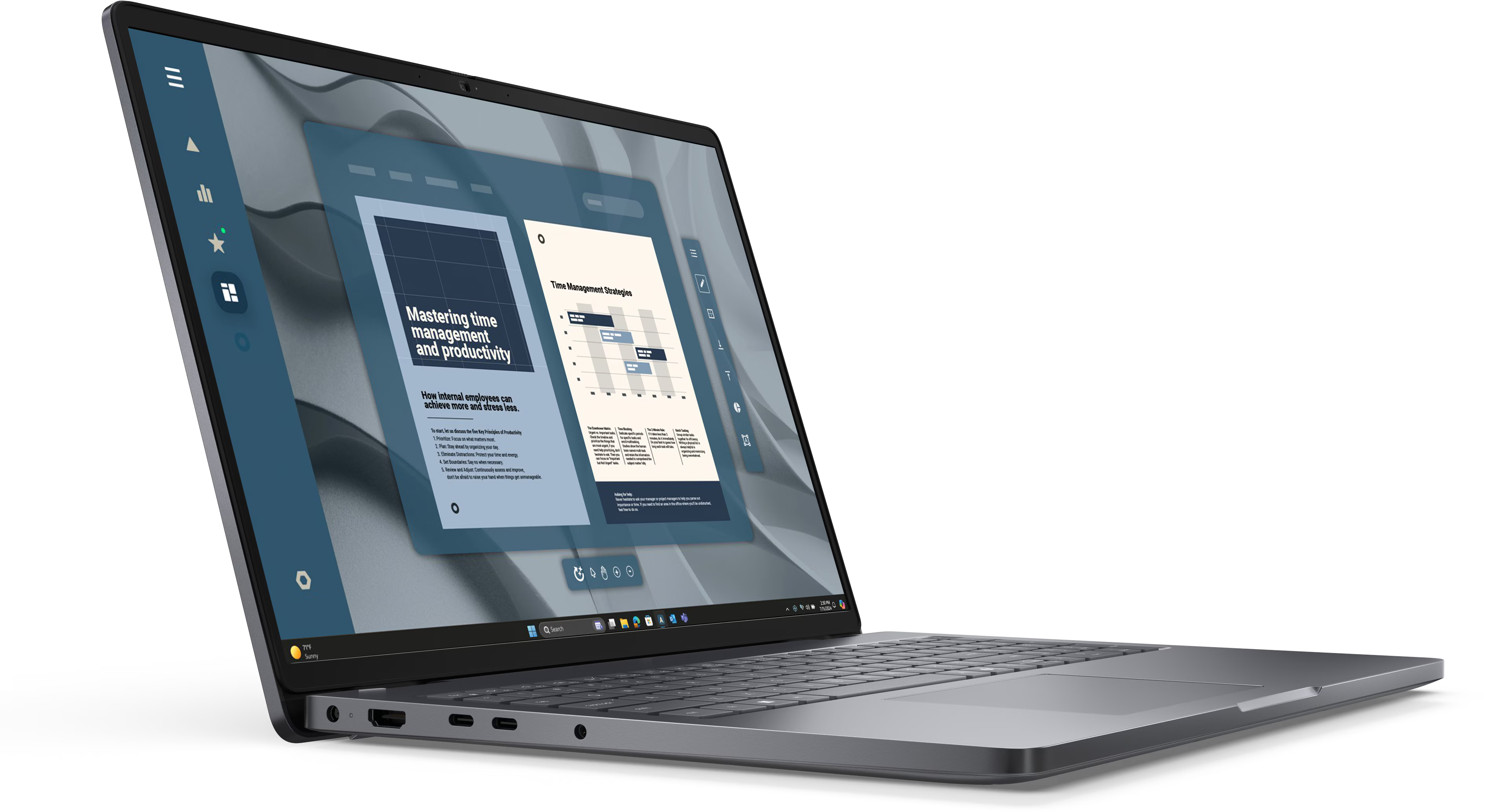 Dell Business Laptop Pro 16 - AMD Ryzen 5 220U | 16" FHD+, 16GB RAM, 512GB SSD