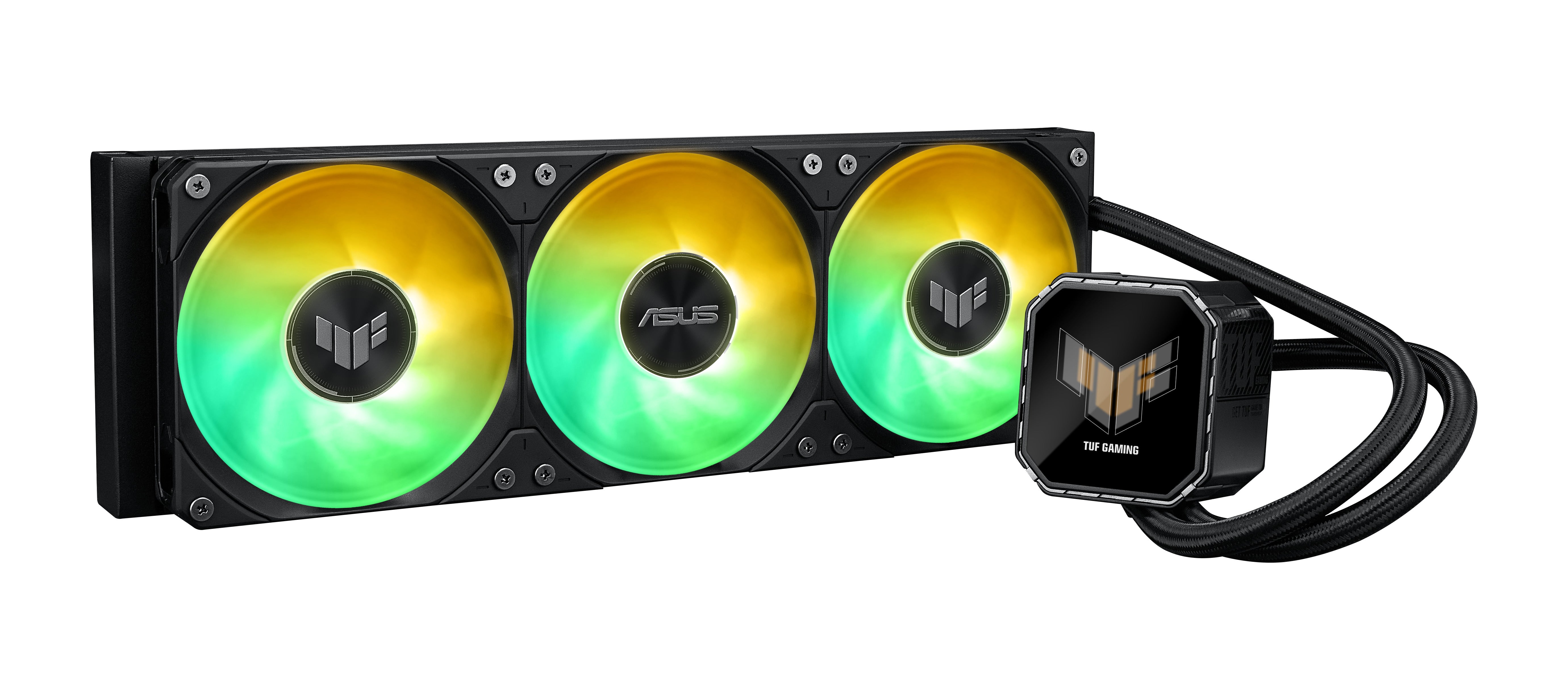 ASUS TUF Gaming LC III 360 ARGB LCD CPU Liquid Cooler - 360mm AIO Cooling System