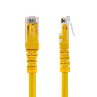 StarTech 3ft CAT6 Ethernet Network Cable - RJ45 Gigabit 250MHz 100W PoE - Yellow