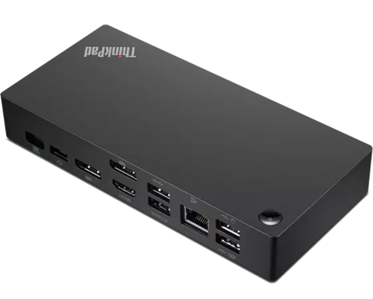 Lenovo ThinkPad Universal USB-C Dock with 100W Charging, Dual 4K Display & 11+ Ports