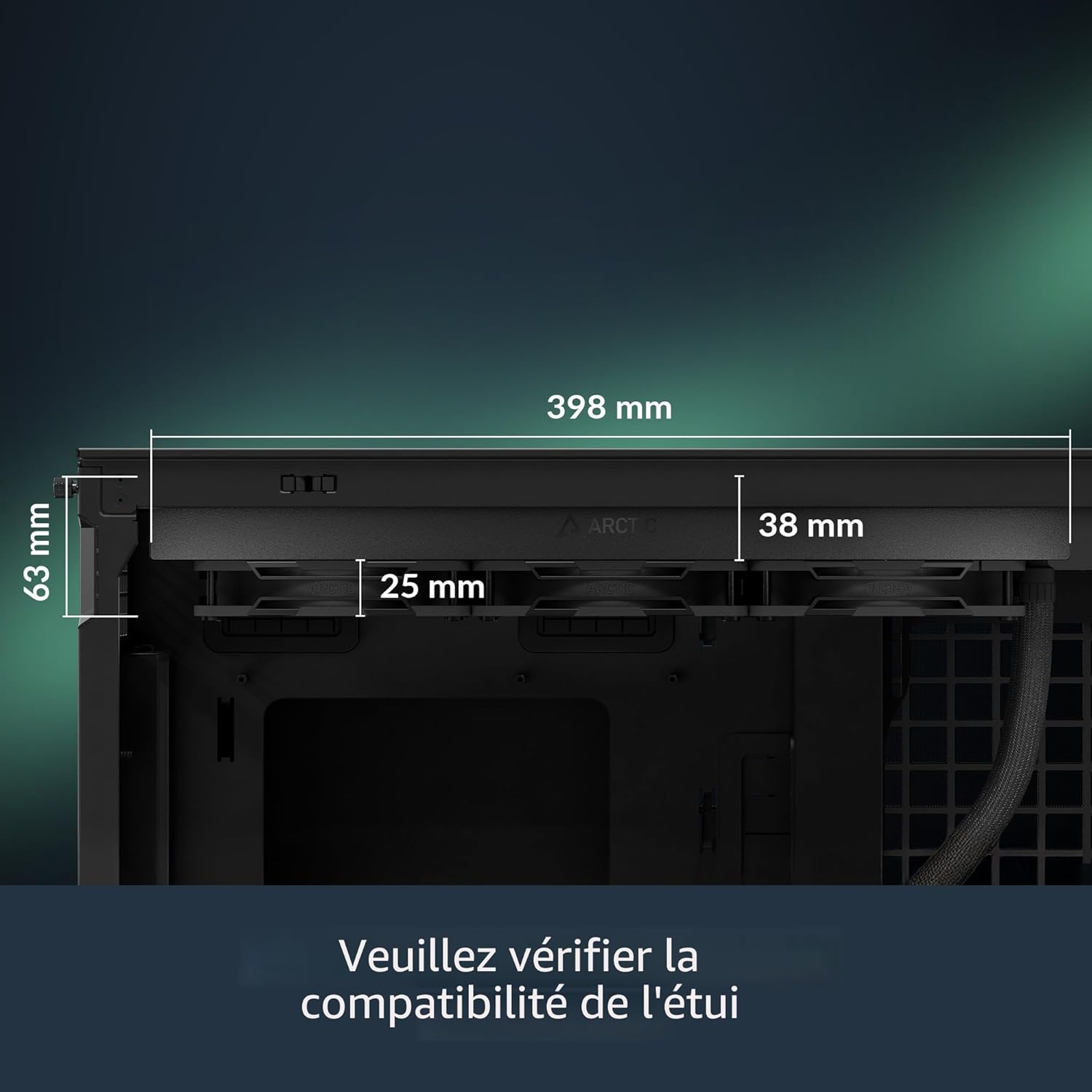 ARCTIC Liquid Freezer III Pro 360 AIO CPU Liquid Cooler - 360mm High Performance Water Cooling System