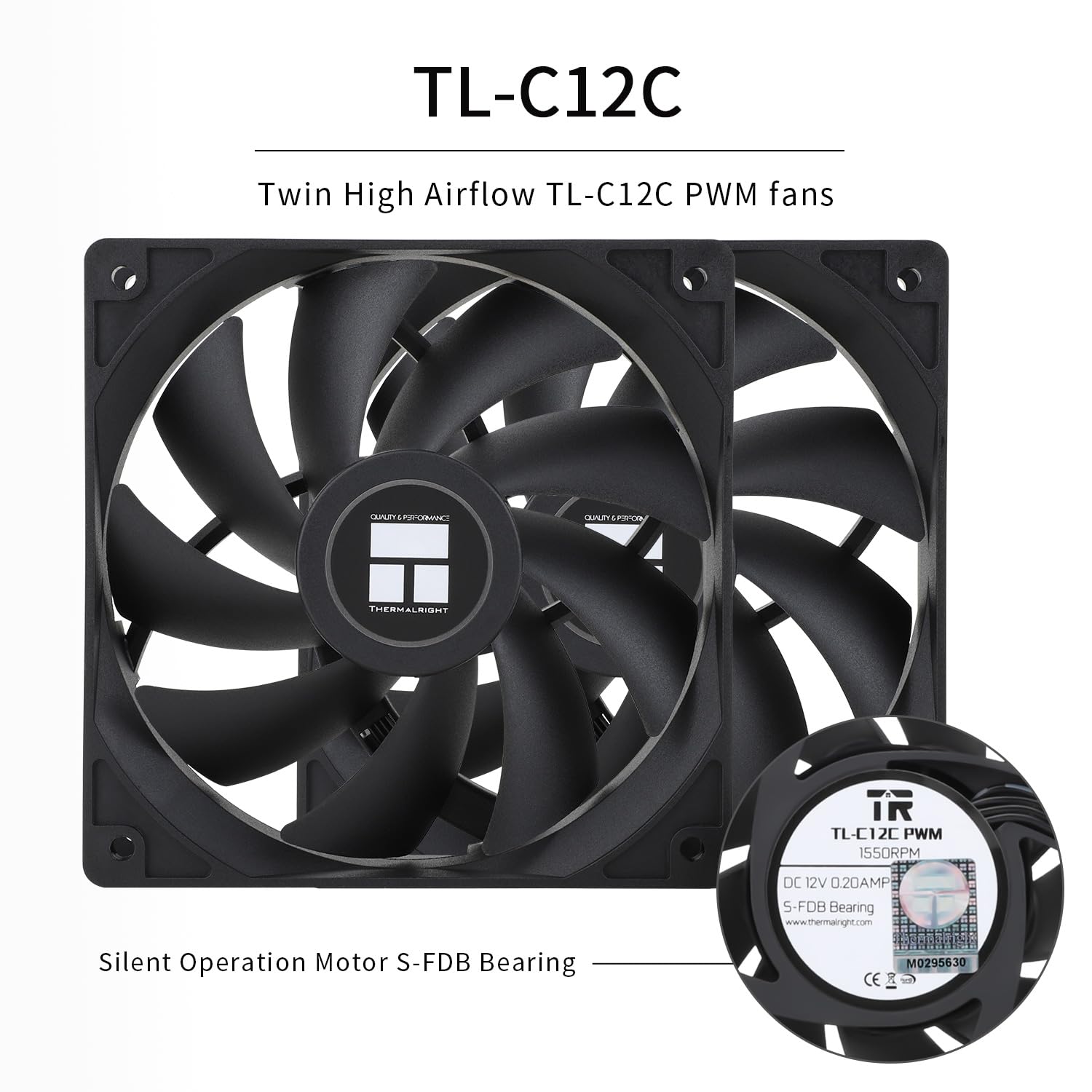 Thermalright Peerless Assassin 120 SE White ARGB CPU Air Cooler - Dual Tower 120mm Cooling System