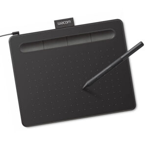 Wacom Intuos Small Drawing Tablet with Wacom Pen 4K – Black (CTL4100)