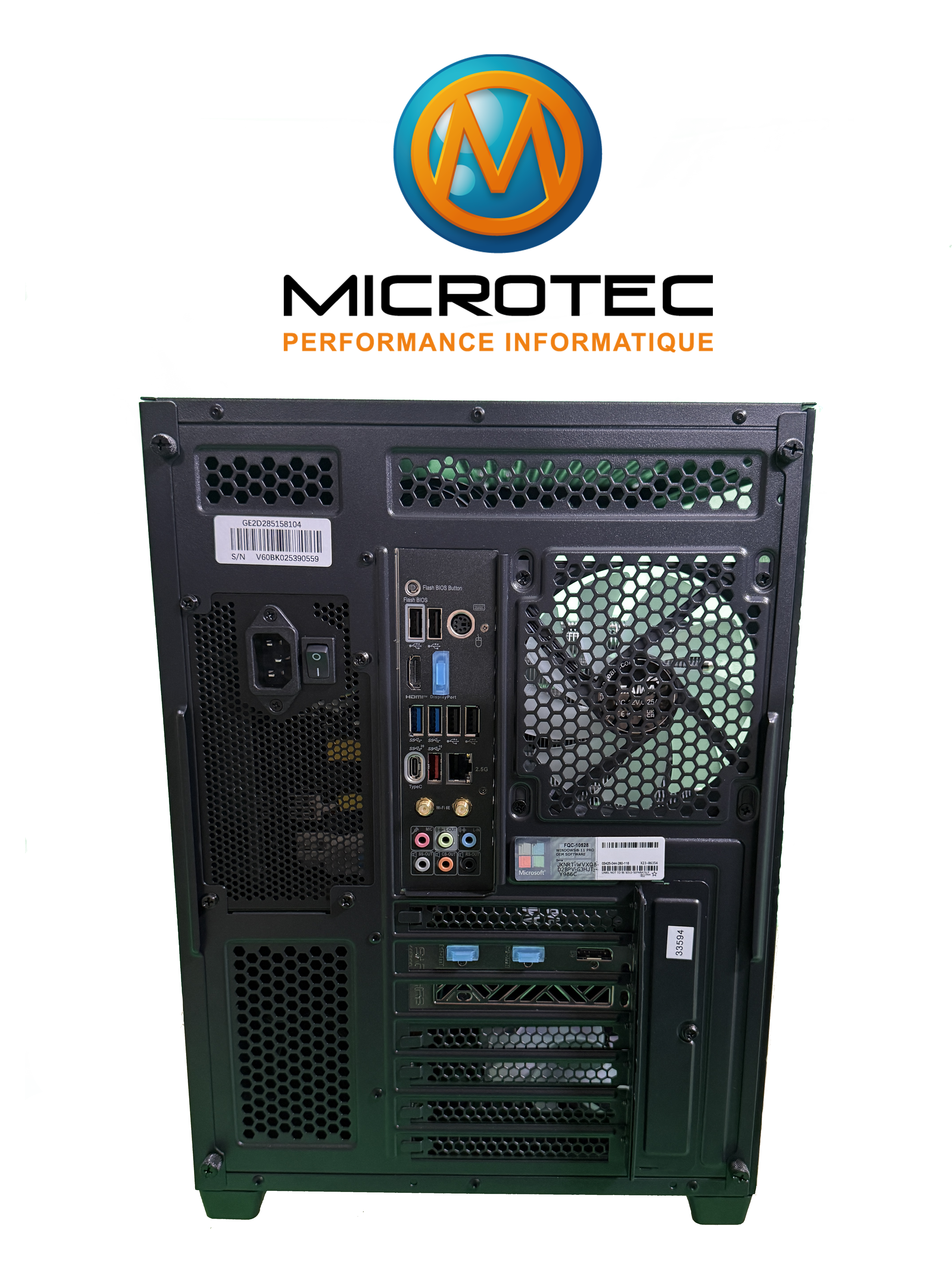 Gaming Desktop - Intel Core i5-14600K | AMD Radeon RX 9060 XT 16GB, 32GB DDR5, 1TB NVMe SSD, Air Cooling