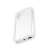 Rockstone 10,000mAh USB-A & USB-C Portable Power Bank – White