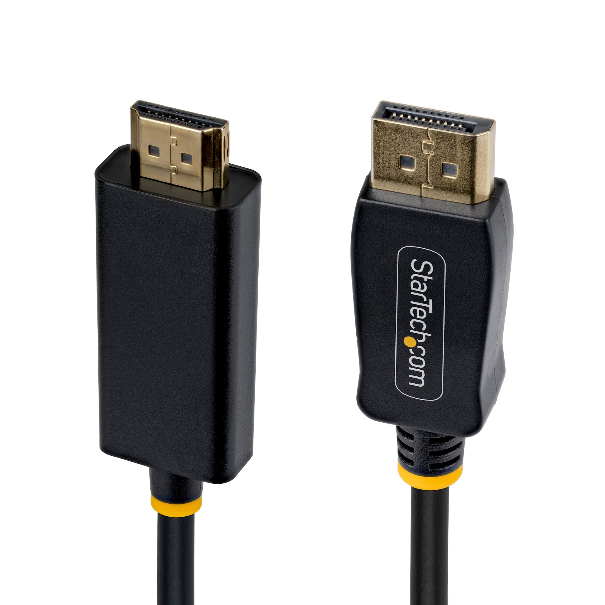 StarTech DisplayPort to HDMI Adapter Cable 4.5m (15 ft) - 4K 60Hz HDR - Locking DisplayPort