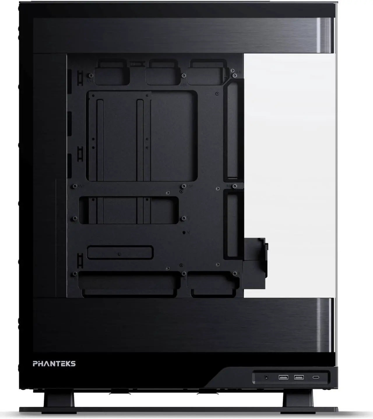 Phanteks Evolv X2 Brushed Black ATX Mid-Tower Case | Tempered Glass | Vertical Cooling Design