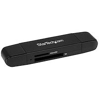 StarTech USB-C & USB-A SD / microSD UHS-I Card Reader – USB 3.2 Gen 1 (5Gbps)