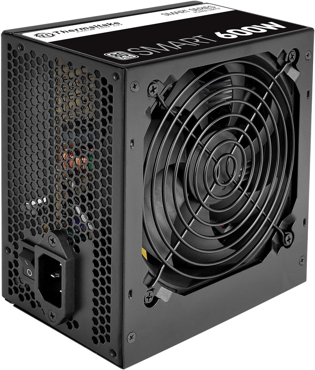 Thermaltake Smart 600W 80 PLUS White Semi-Modular ATX Power Supply | PS-SPD-0600NPCWUS-W