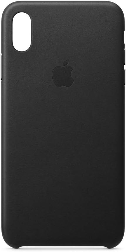 Apple Leather Case for iPhone XS Max - Black