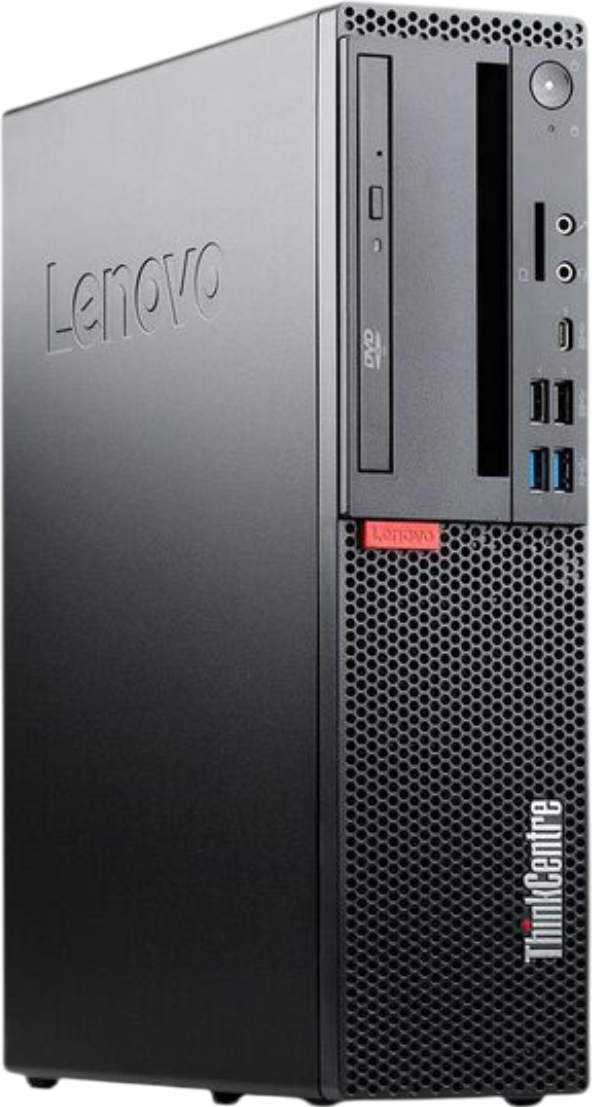 Refurbished Lenovo ThinkCentre M720s Desktop – Intel Core i5-8400 / 8GB / 256GB SSD + 1TB HDD / Windows 11 Pro