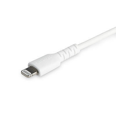 StarTech Rugged USB-C to Lightning MFi Fast Charging Cable (1 m) - White