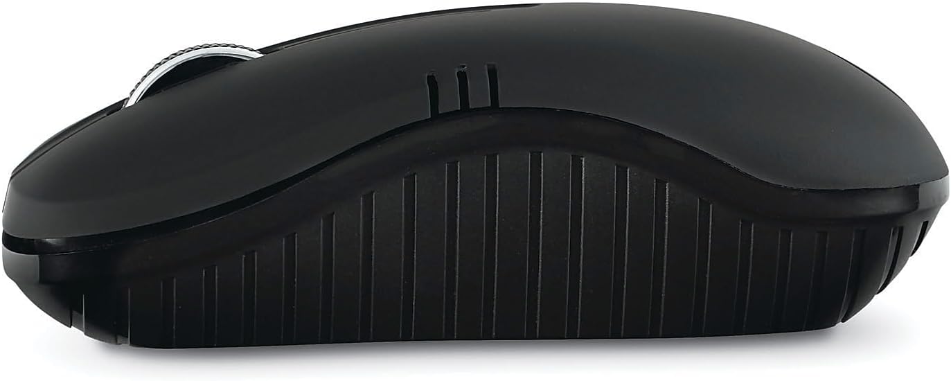 Verbatim Wireless Blue LED Mouse – Wireless Blue LED Mouse – 1200 DPI – Black