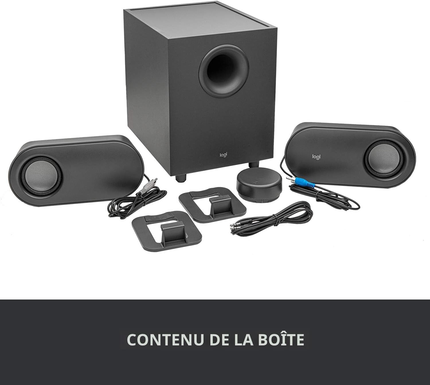 Logitech Z407 Bluetooth 2.1 Speaker System – Wireless Control & Powerful Bass