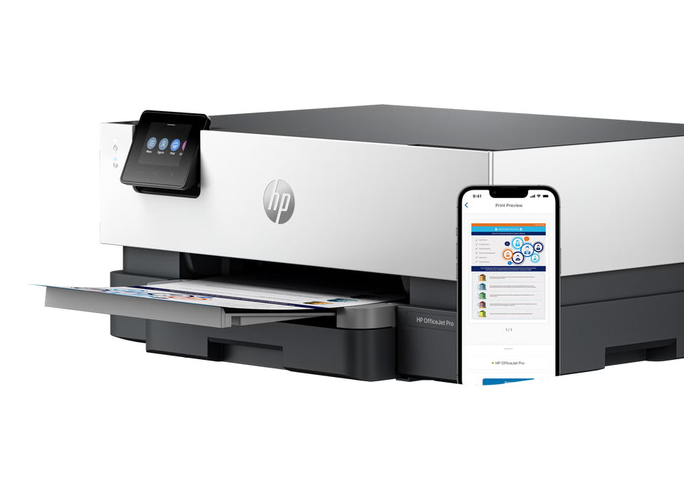 Open Box HP OfficeJet Pro 9110b Wireless Color Inkjet Printer | Duplex, Wi-Fi, Ethernet