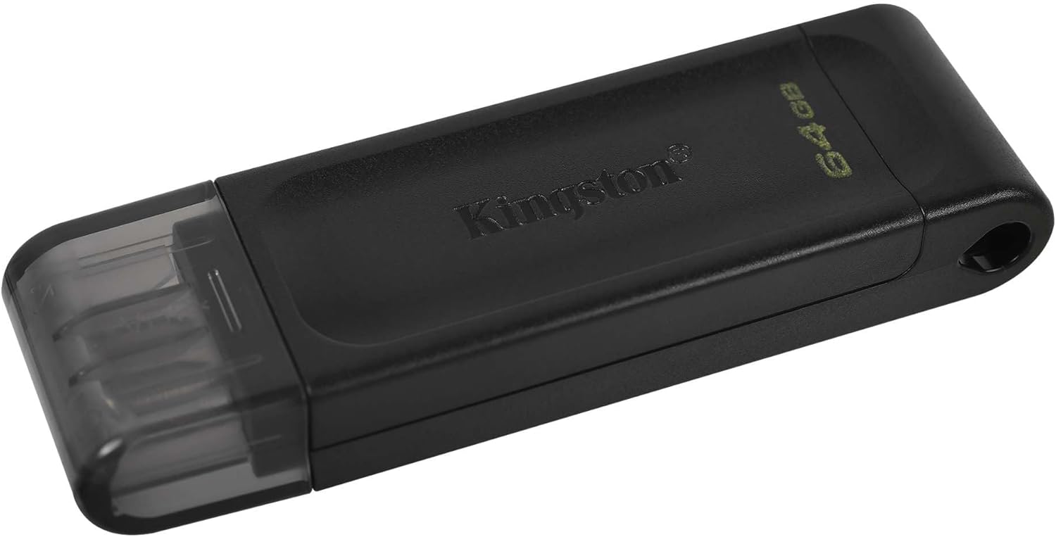 Kingston DataTraveler 70 64GB USB-C USB 3.2 Gen 1 Flash Drive
