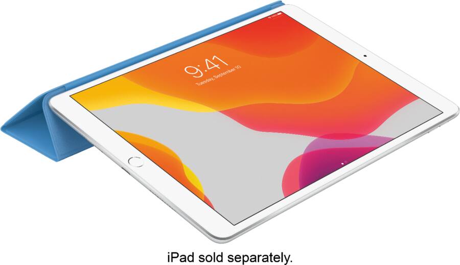Apple Smart Cover for iPad Pro 10.5-inch, iPad Air (3rd Gen) & iPad (7th & 9th Gen) - Surf Blue