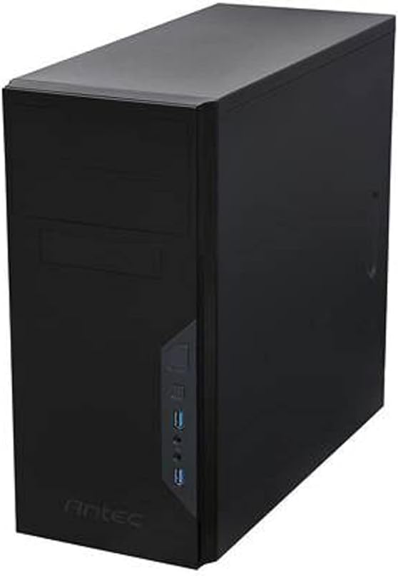 Antec VSK3000E-U3 Micro-ATX Mini Tower Case | USB 3.0 | Black & White